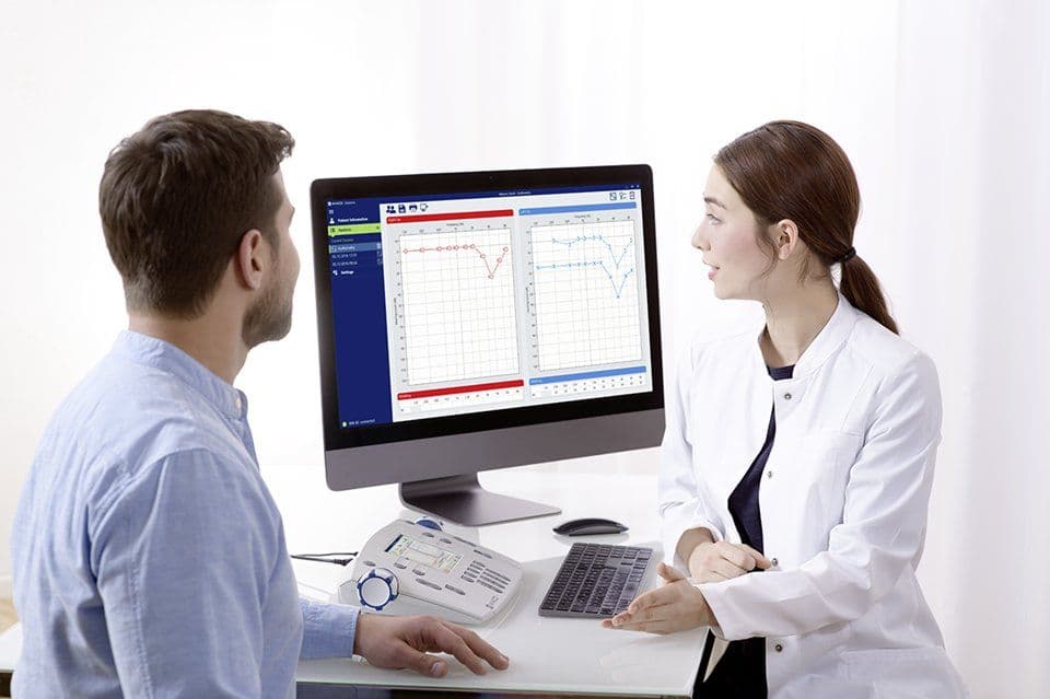 MA 42 report with MAICO Sessions PC Software